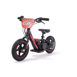 Elektromos Futóbicikli RIRIBIKE RTX3 24V (12"), piros, Lítium akkumulátor, 100 W motor, Tárcsafék, Állítható puha PU ülés